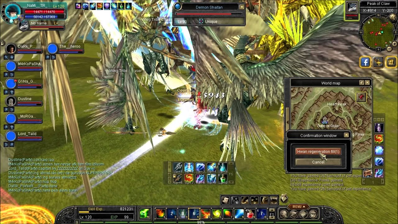 Silkroad Online 120 Wizard DEMON SHAITAN 07 06 2013 (12#)