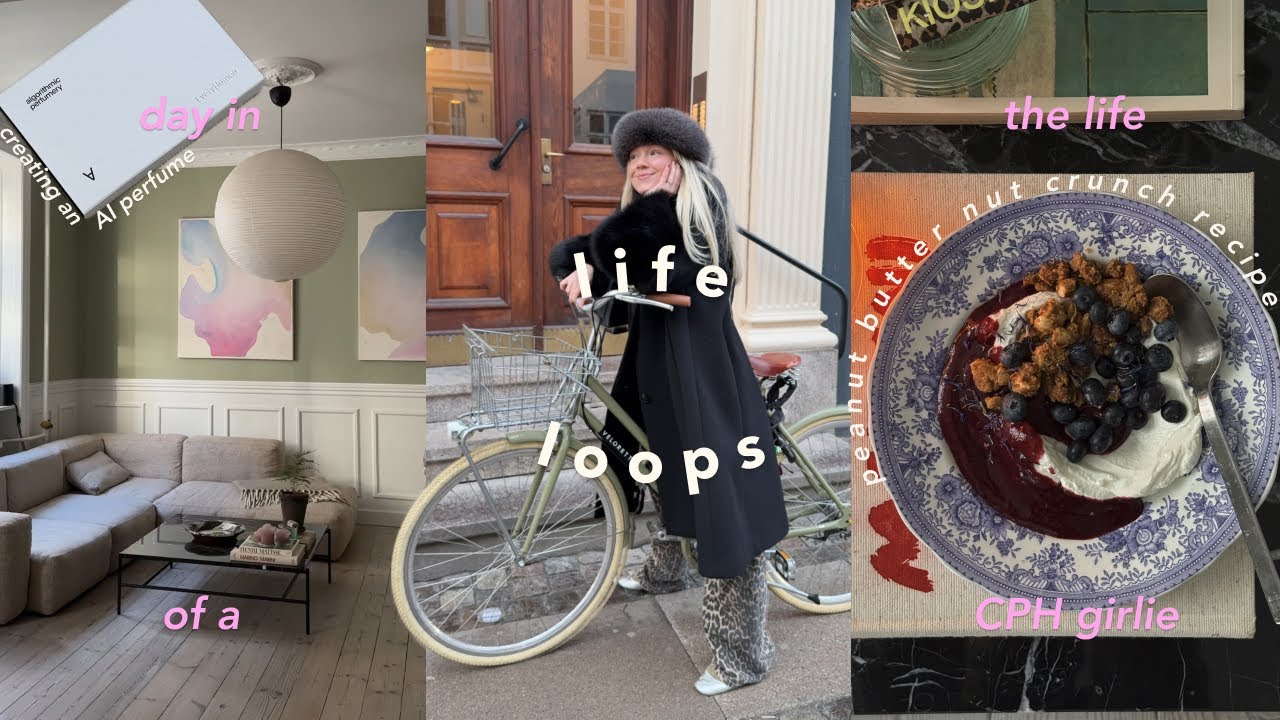 AI created my favorite perfume | granola recipe, fun friend dates & chats: Two days in Copenhagen