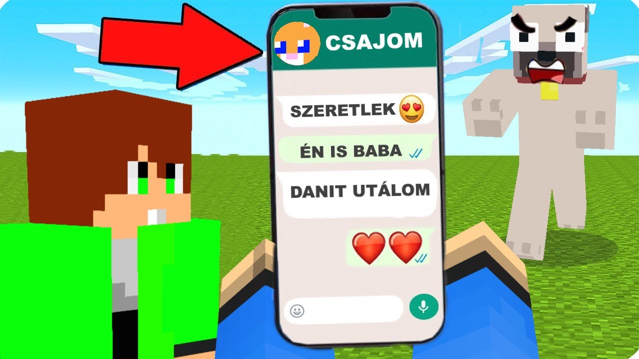 ELOLVASTAM KIIS TITKOS SMS-ÉT A MINECRAFTBAN!