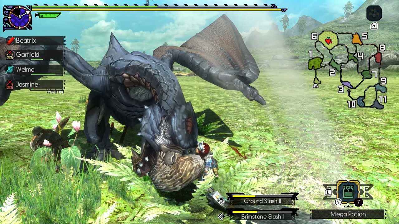 Monster Hunter Generations Ultimate| Ryujinx Multiplayer| Gypceros hunt GS/SnS