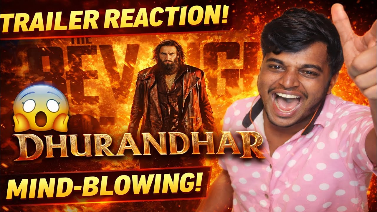 Dhurandhar The Revenge Official Hindi Trailer reaction | Ranveer S | Aditya D | mind blowing 🔥🔥