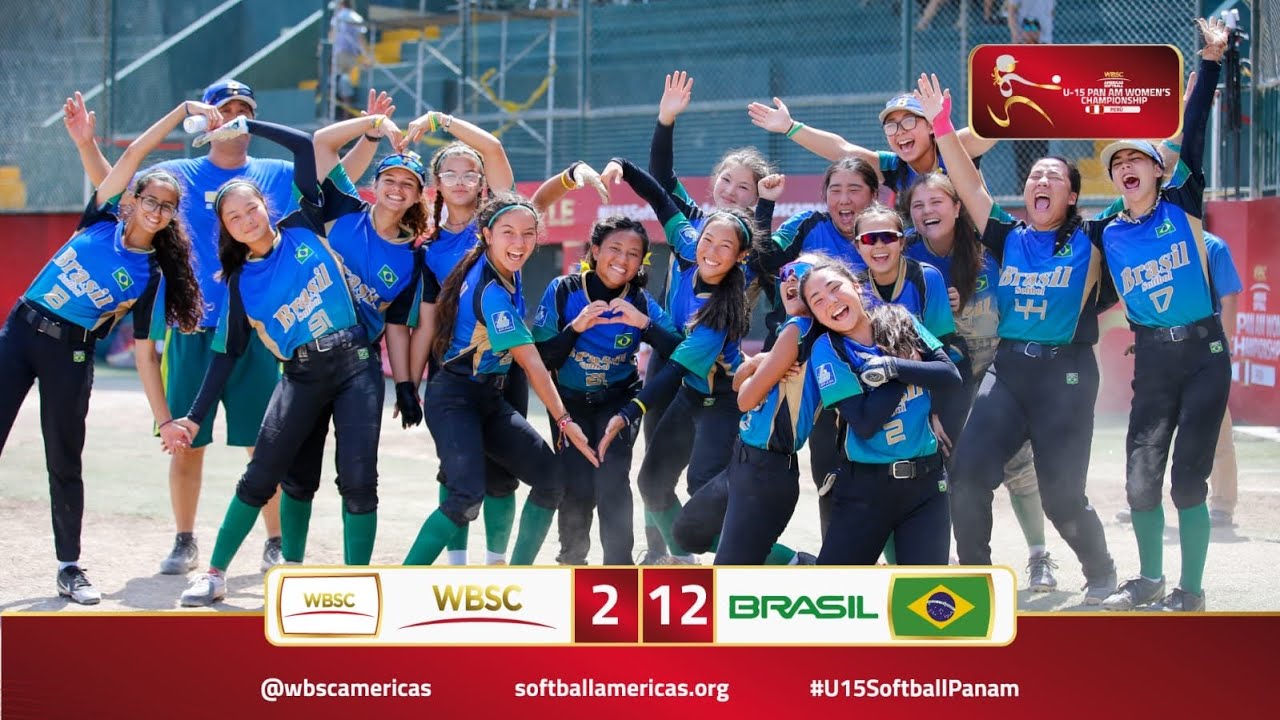 LIVE |  Team WBSC v Brasil | U-15 Pan American Championship 2023 - Opening Round WBSC Americas