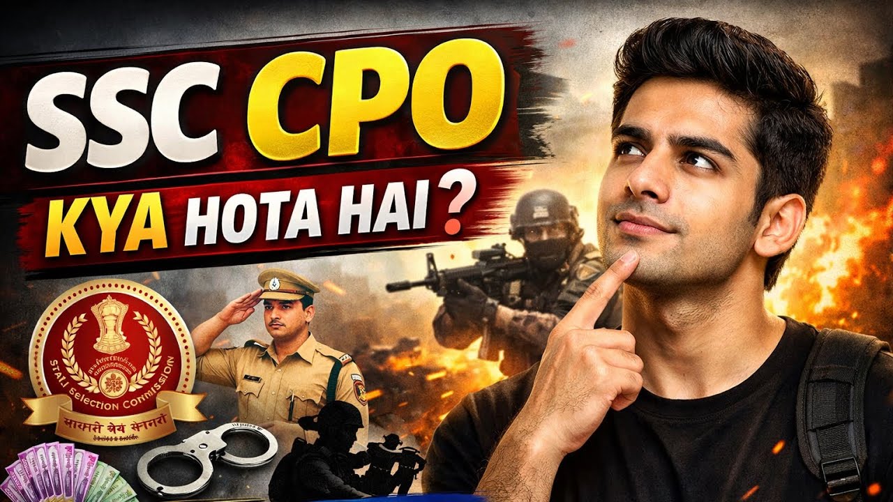 SSC CPO Kya Hota Hai? पूरी जानकारी | SSC CPO Full Form, Salary, Job Profile & Eligibility 2026