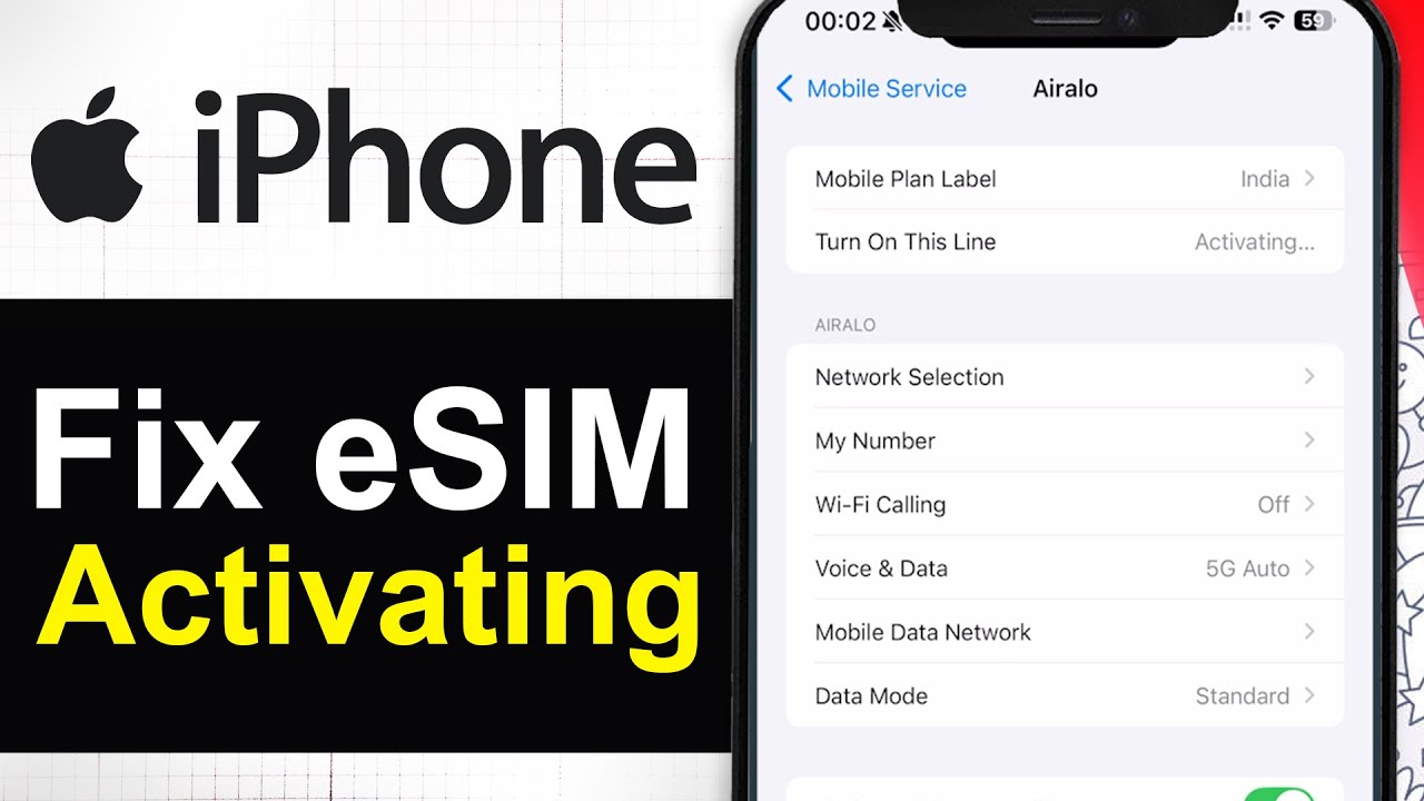 How To Fix eSIM Stuck on Activating on iPhone (Step By Step)
