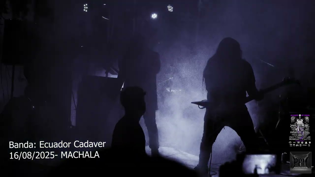 El poder de Ecuador Cadáver en vivo.