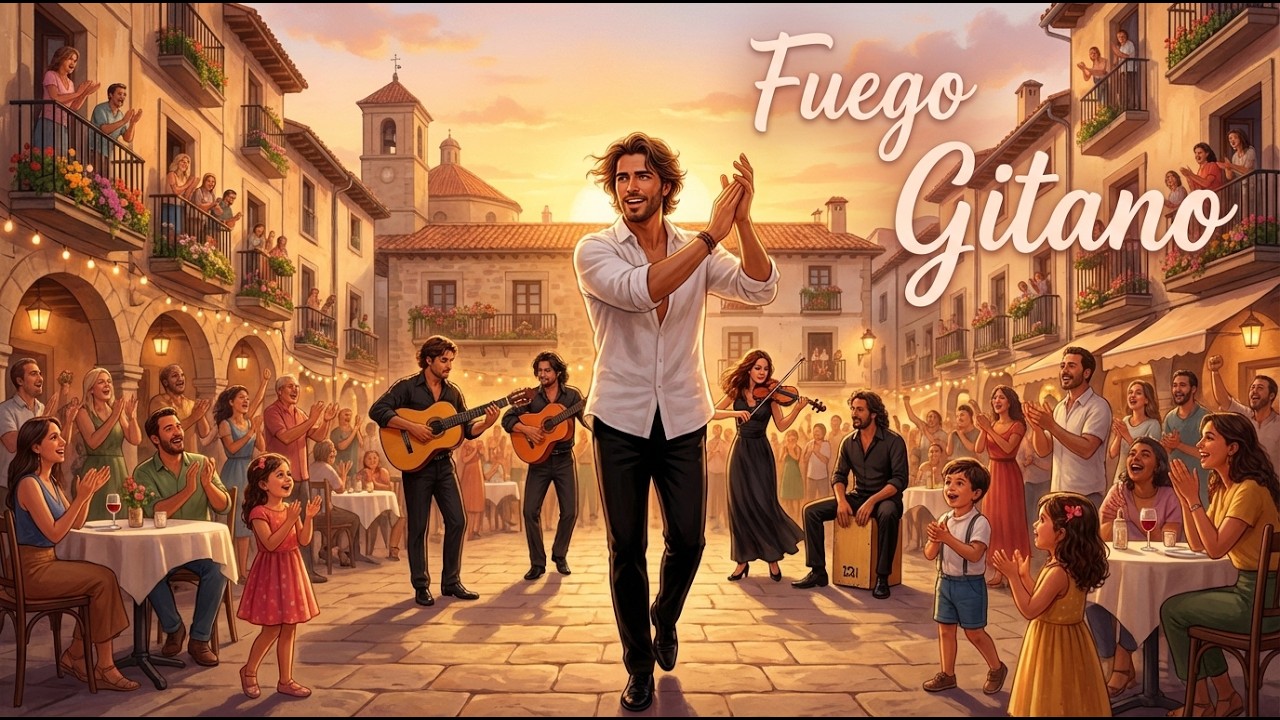 💃 Flamenco Rumba Nights 2026 – Gypsy Kings Style | Spanish Guitar Fiesta