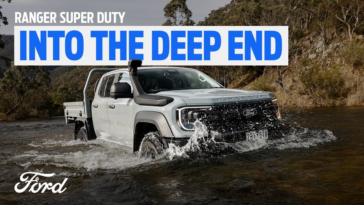 Ranger Super Duty &ndash; Built Ford Tested #3 | 850mm Water vs Ranger Super Duty
