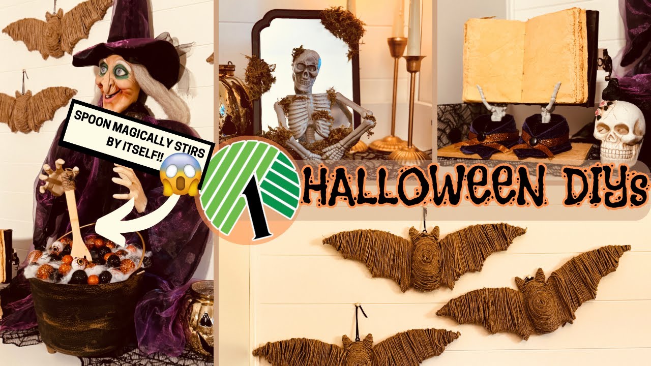 👻 Dollar Tree Halloween DIYs for a Frighteningly Fun Season! #codeorange