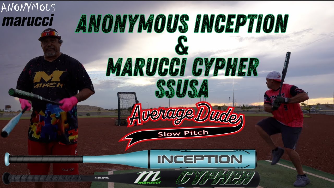 Anonymous Inception & Marucci Cypher | SSUSA Slowpitch Bat Review