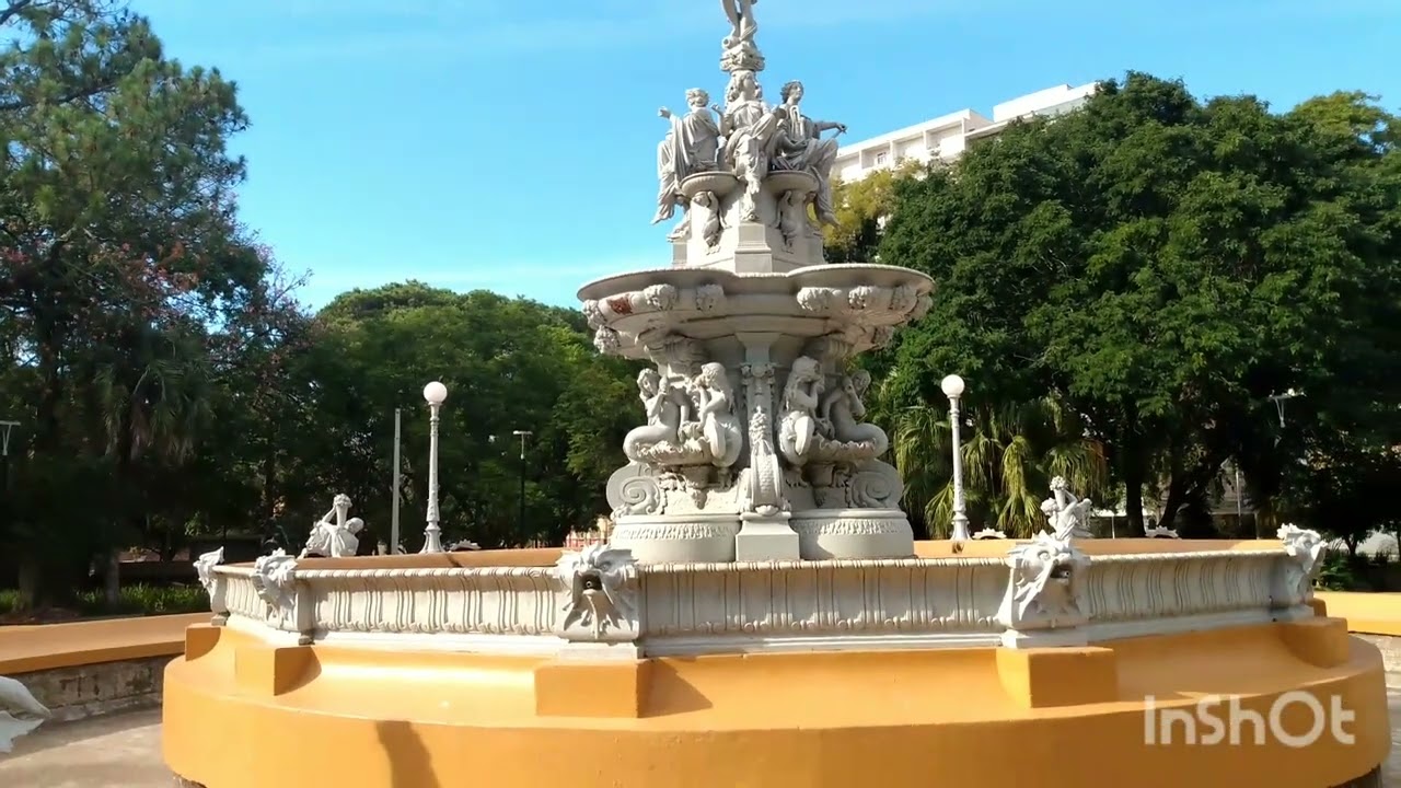 PELOTAS/RS - PRA&Ccedil;A CORONEL PEDRO OS&Oacute;RIO E PR&Eacute;DIOS HIST&Oacute;RICOS - Gravado em 21/04/2022 #pelotas