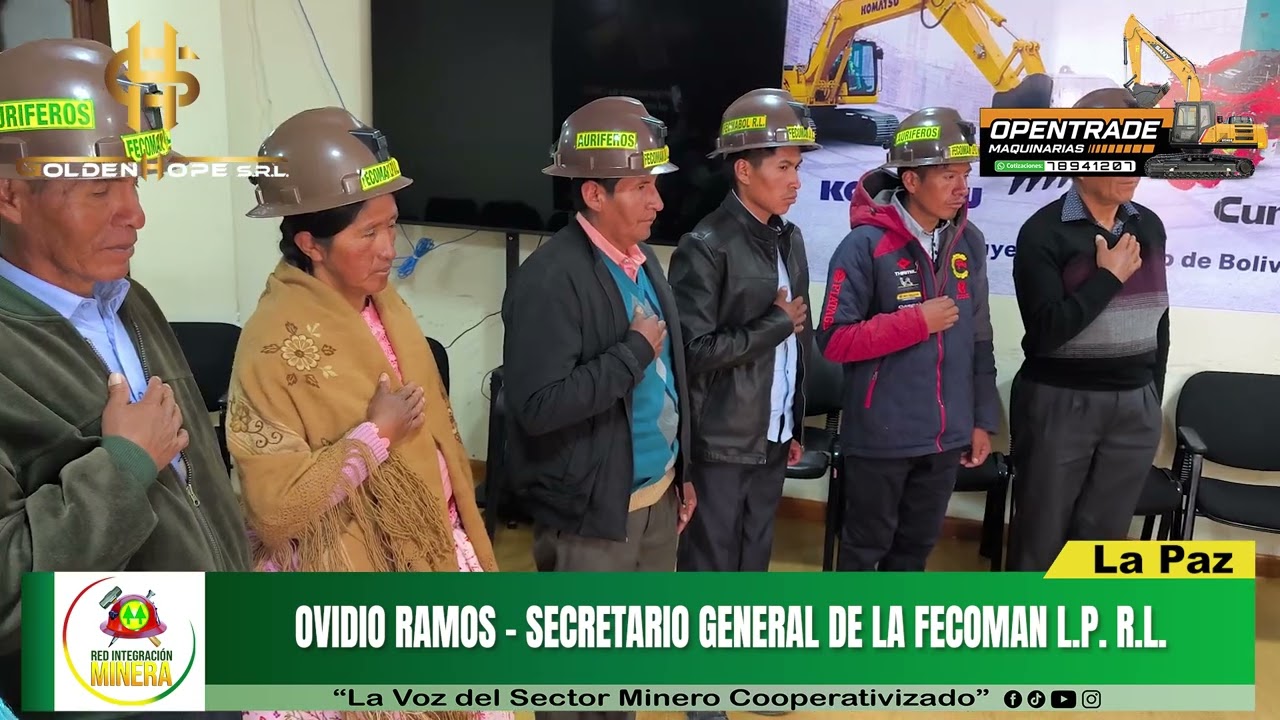 #RedIntegracionMinera I 𝐀𝐂𝐓𝐎 𝐃𝐄 𝐏𝐎𝐒𝐄𝐒𝐈𝐎́𝐍 𝐃𝐄𝐋 𝐍𝐔𝐄𝐕𝐎 𝐃𝐈𝐑𝐄𝐂𝐓𝐎𝐑𝐈𝐎 𝐃𝐄 𝐋𝐀 𝐂𝐎𝐎𝐏. 