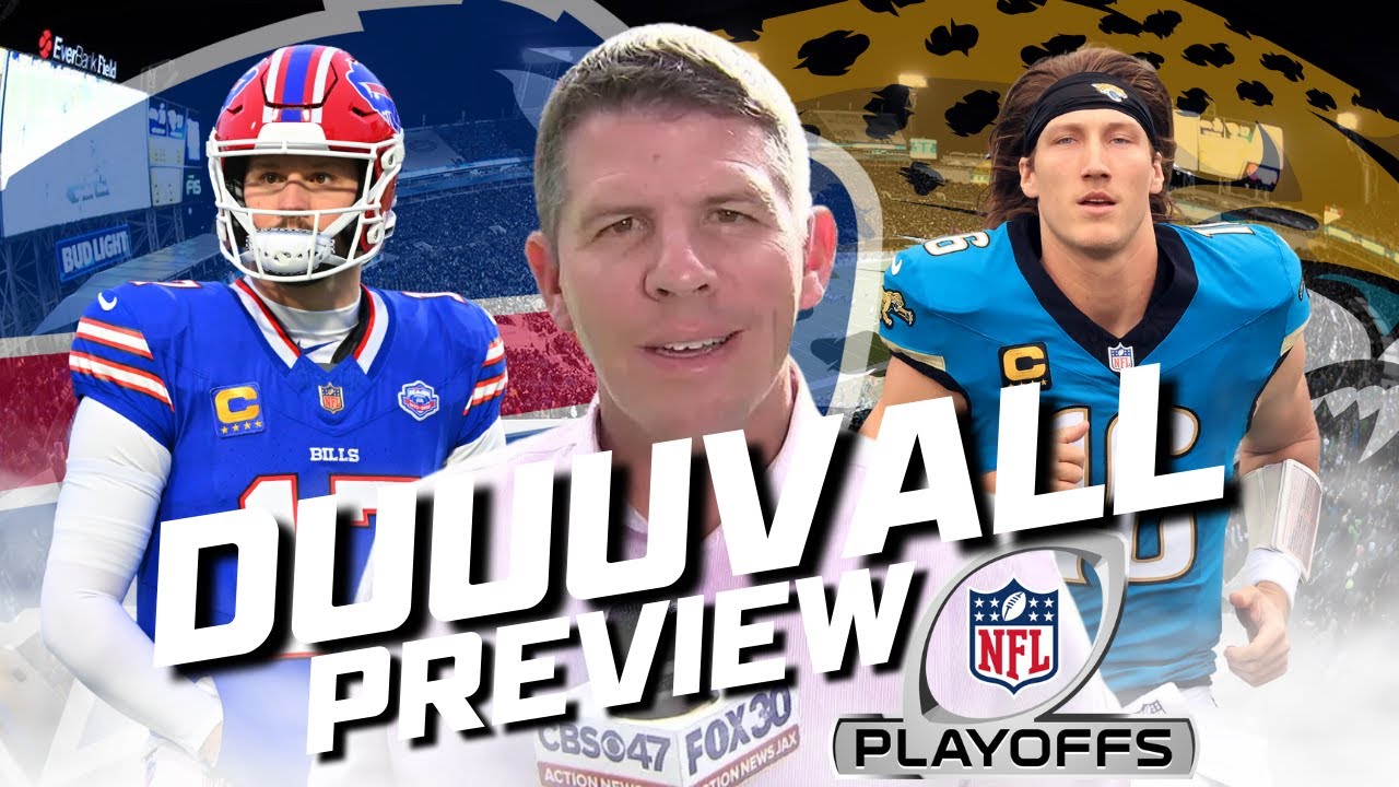 Bills vs Jaguars PLAYOFF PREVIEW  What they’re saying in JACKSONVILLE with Brent Martineau