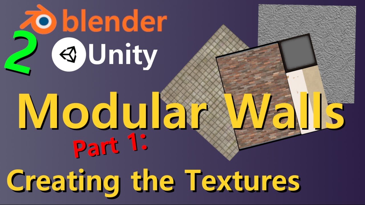 Modular Walls Part 1: Textures | Blender / Substance Painter
