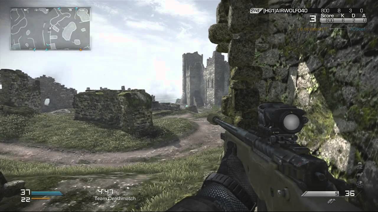 Cod Ghosts - Thermal Scope Sniping On Stonehaven