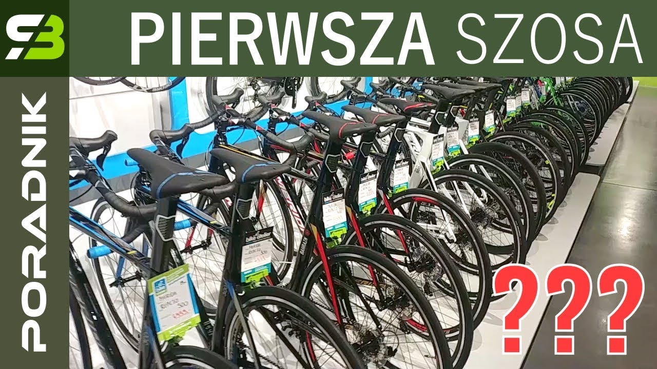 Czy znajdę w sklepie rowerowym dobry materiał na pierwszy rower szosowy?