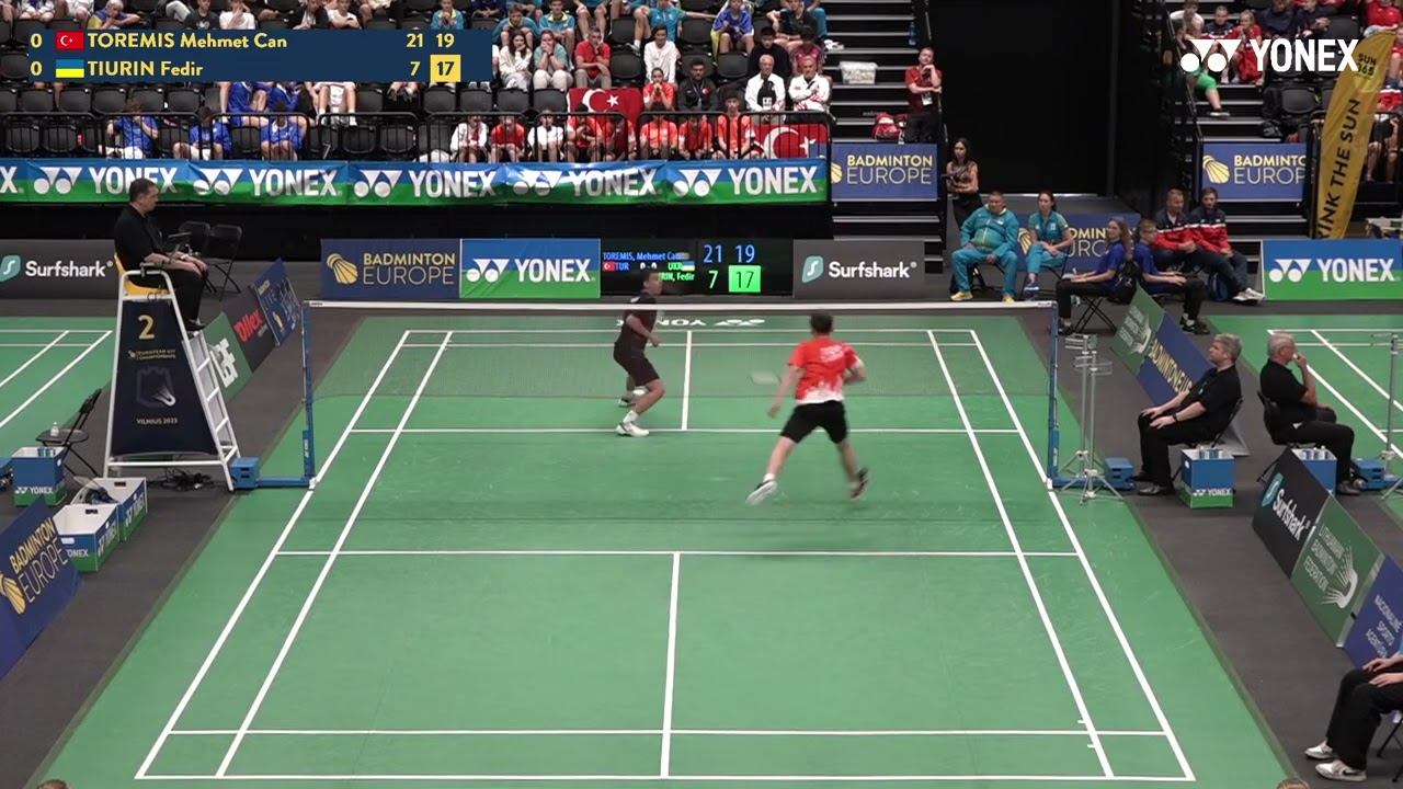 Match Point - TUR (Mehmet Can Toremis) vs UKR (Fedir Tiurin) - MS, SF - EU17TC23