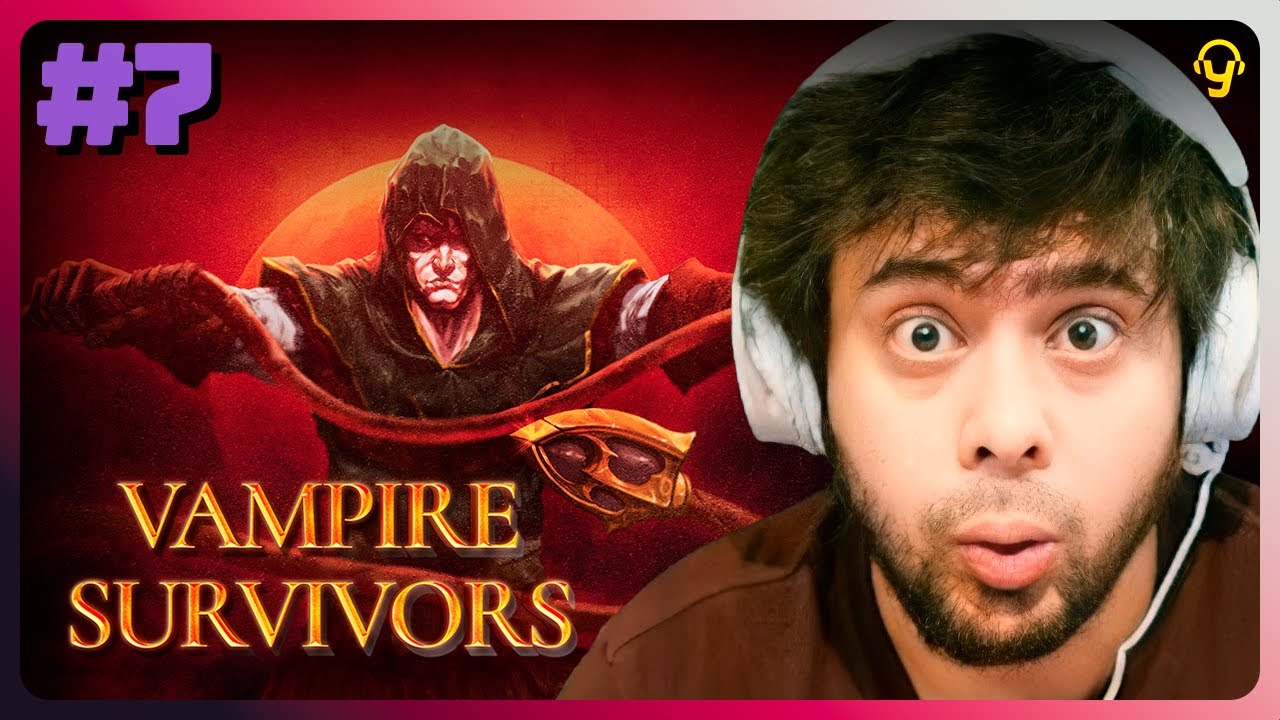 PENTAGRAMA É MUITO ROUBADO - VAMPIRE SURVIVORS #7 | Lives do Yoda