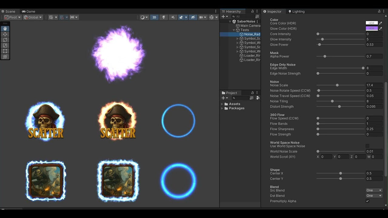 Senior Unity Technical Artist | Saber Noise HLSL Shader