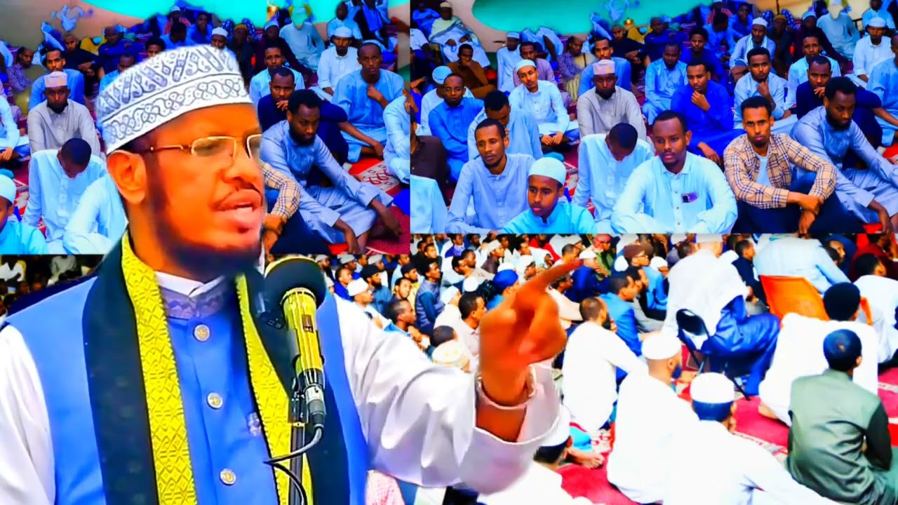 Gaajada iyo abaar baa jirta haloo gurmado umadda || khutbah || sheekh Maxamed Cabdi Umal