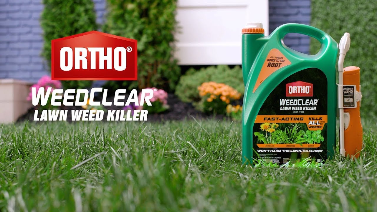 How to Use Ortho&reg; WeedClear&trade; Lawn Weed Killer Ready-To-Use With Comfort Wand Applicator