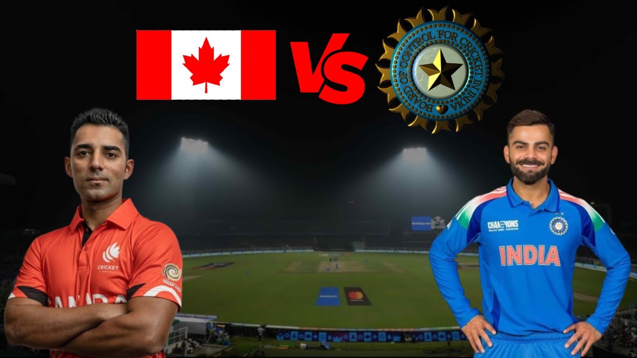 🏏🇮🇳 India Vs Canada match tied  Blitz Tournament 2 over match in WCC3 