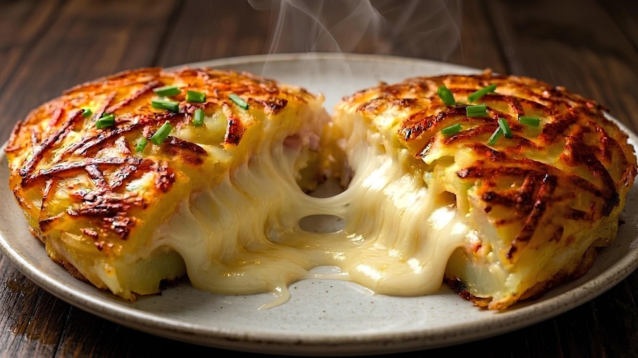 Всего 2 яйца и картофель! Простой и вкусный рецепт, приготовленный на сковороде.
