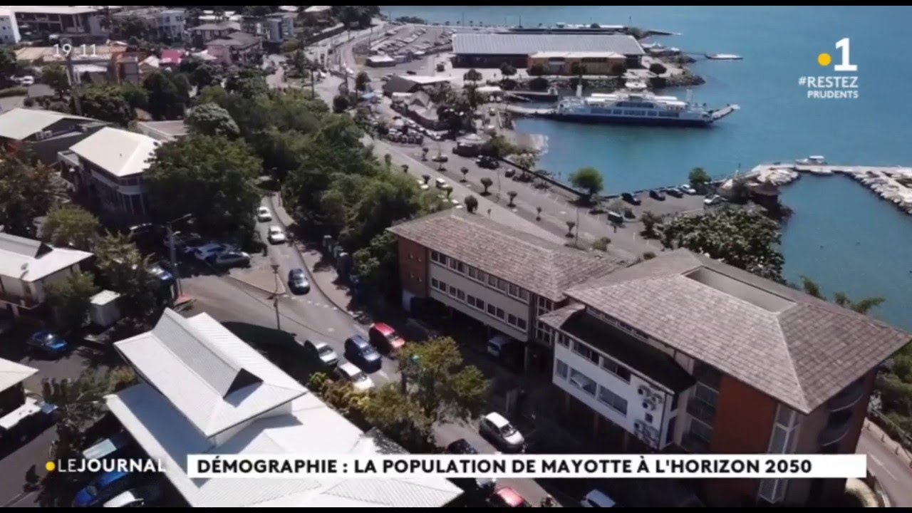 D&eacute;mographie : la population de Mayotte &agrave; l'horizon 2050