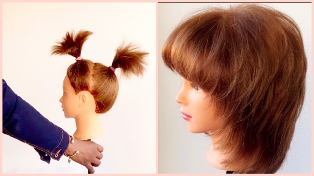 Diy Haircut ✂️✂️✂️MEDIUM LENGTH HAIR AT HOME