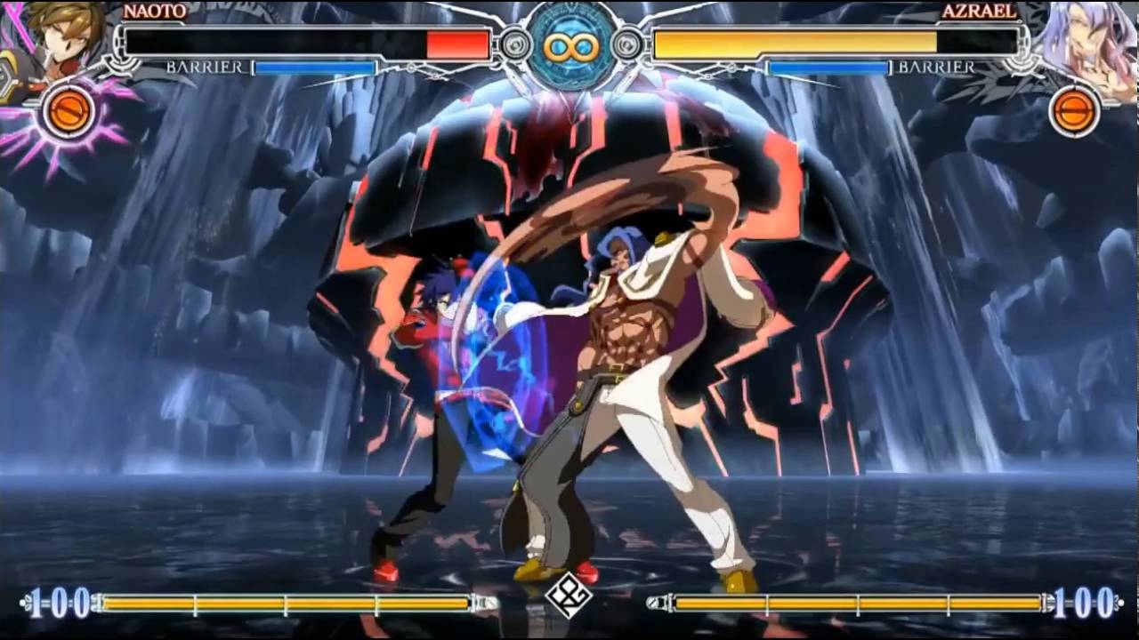 《BBCF》 CHASE Naoto Combo Video by Gabong