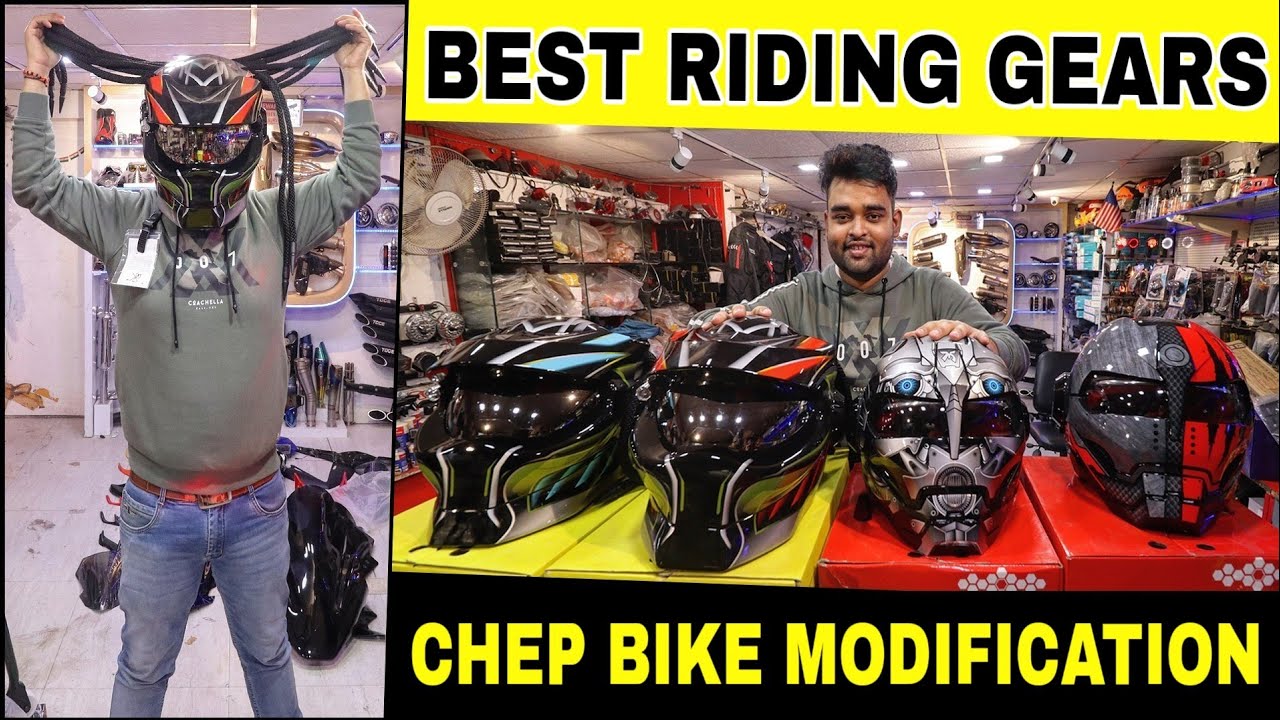 CHEAP AND BEST BIKE MODIFICATION IN KAROL BAGH | PGX | BIKE ACCESSORIES | KAROL BAGH DELHI