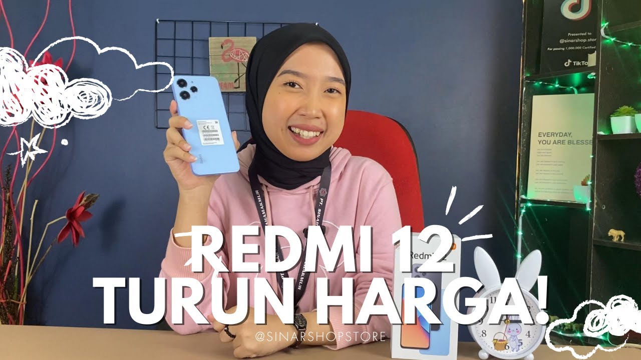 REDMI 12 SUDAH TURUN HARGA I REAL CUYY !