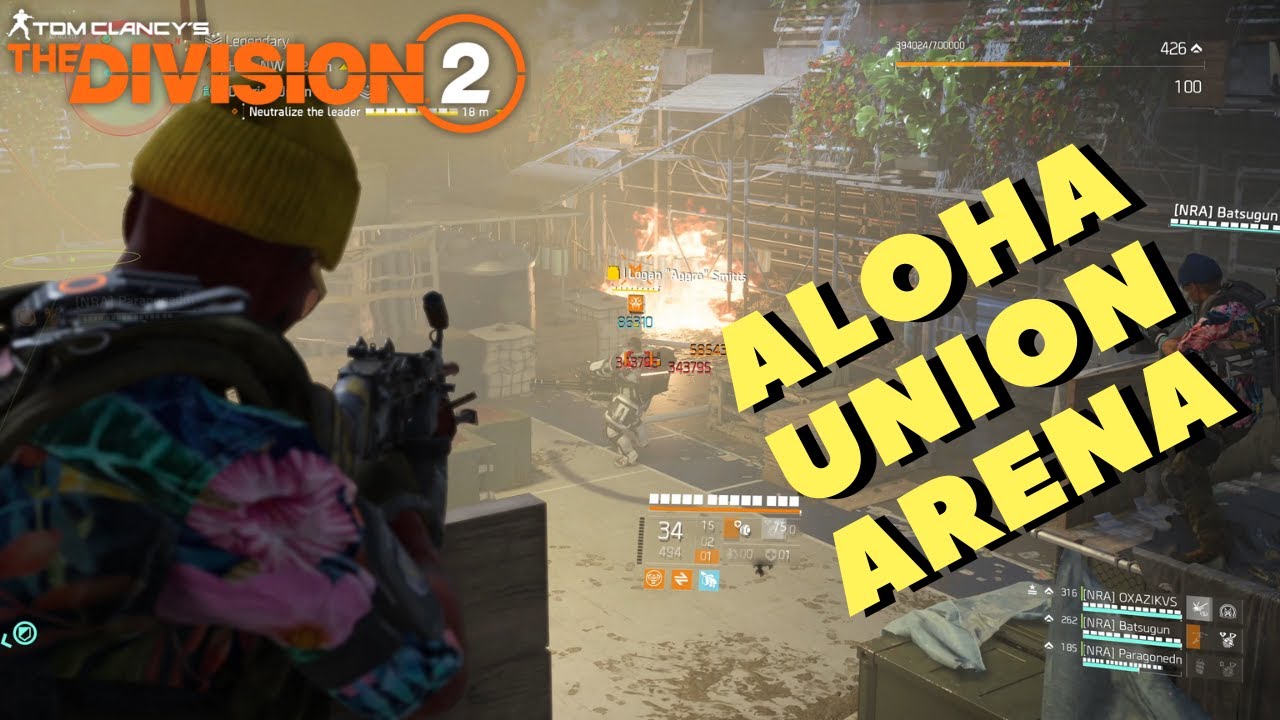 The Division 2: Aloha Friday Legendary