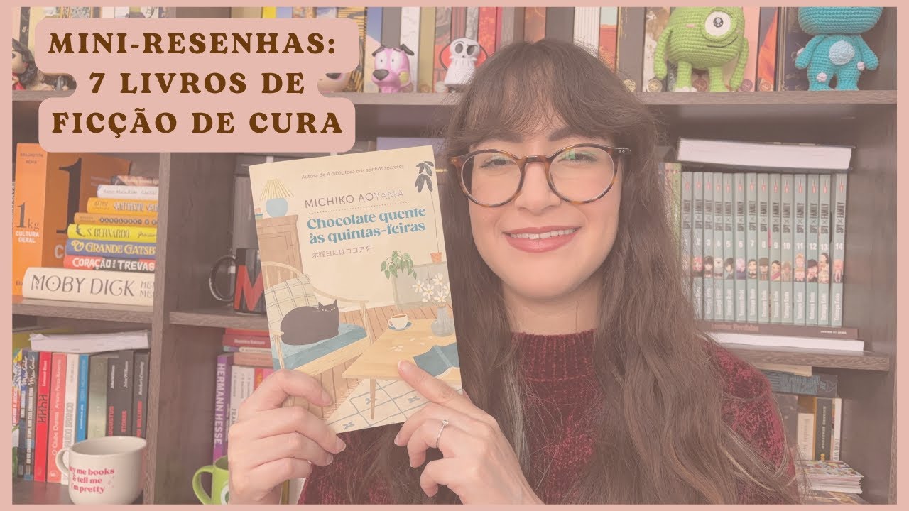 Bate-papo sobre ficção de cura + mini resenha de 7 livros