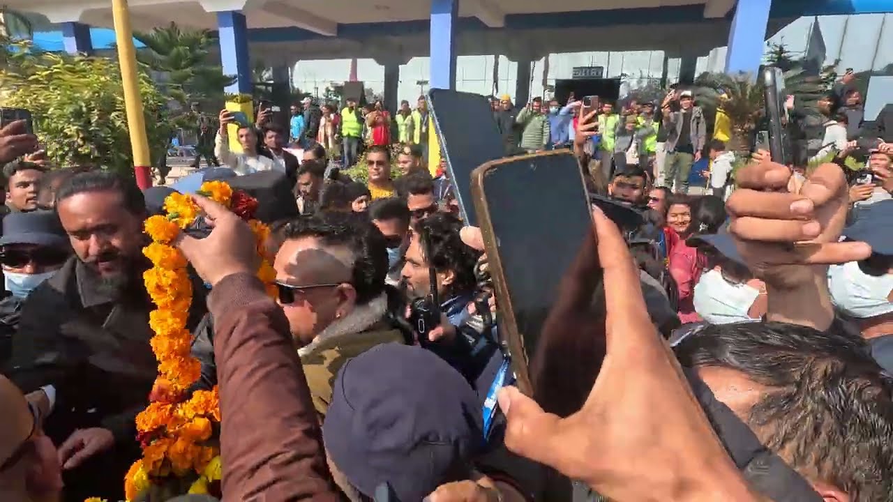 Balen Shah in Nepalgunj