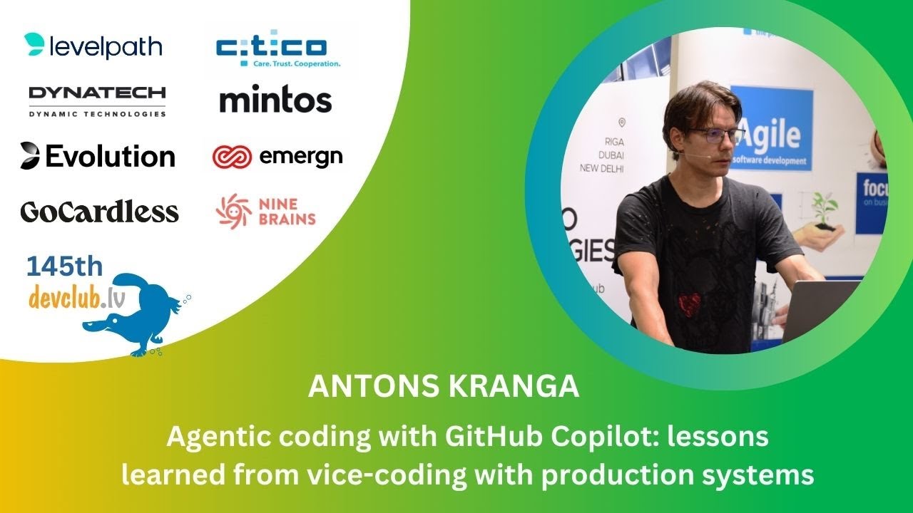 Agentic coding with GitHub Copilot: lessons learned from vice-coding with production systems