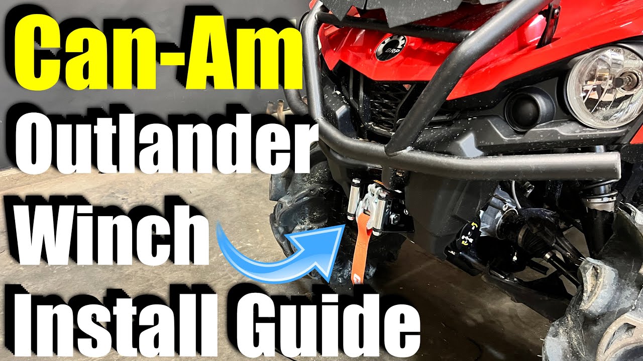 Руководство по установке лебедки Can-Am Outlander