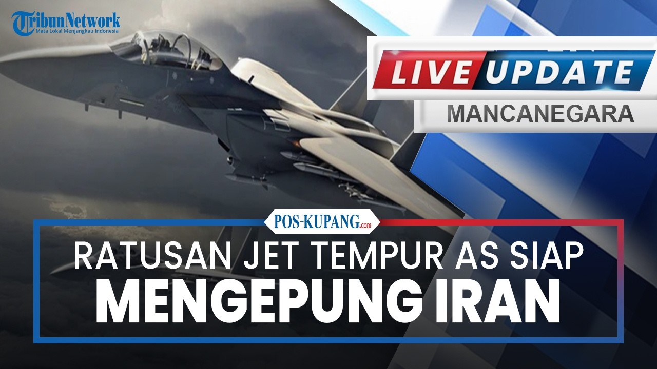 🔴Ratusan Jet Tempur AS Siap Mengepung, Iran akan Serang Berbagai Front