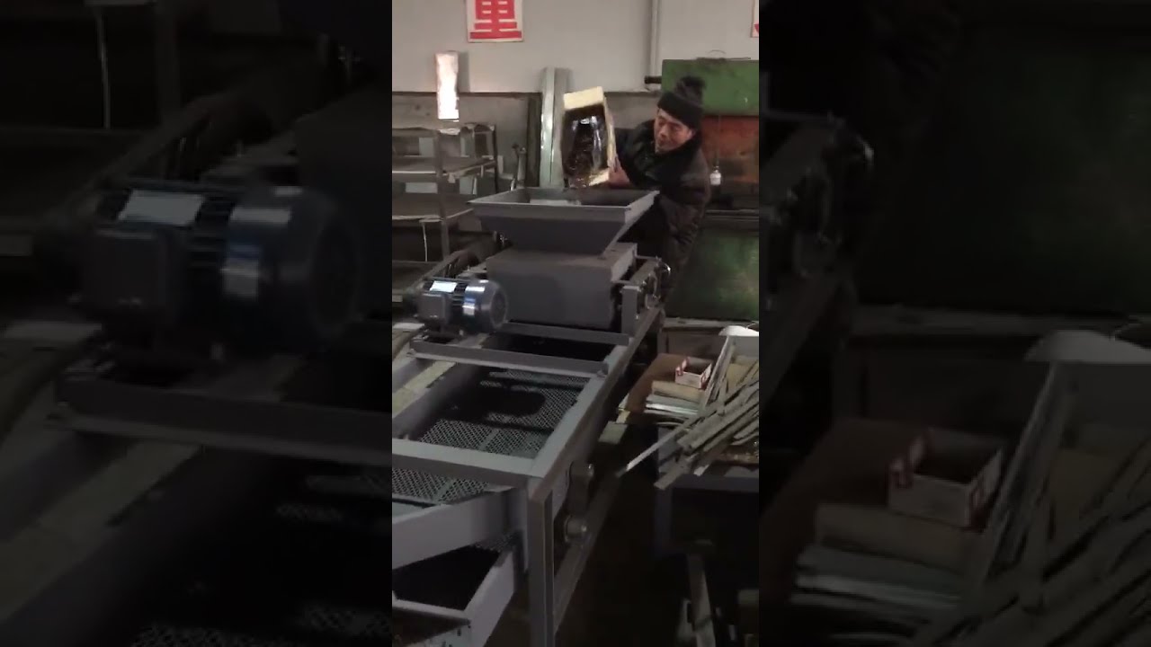 Almond Cracking Machine, Small Scale Almond Shelling Plant