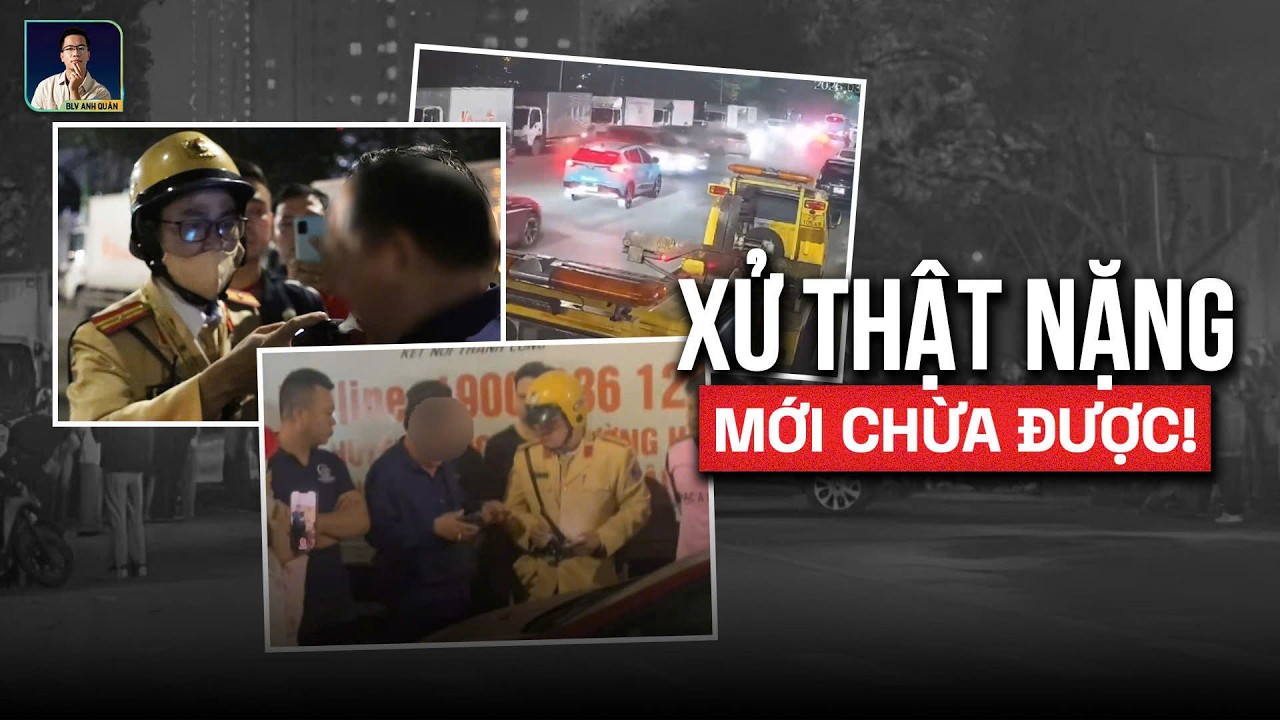 Đi Thế Này Thì Chịu: Tài Xế Vụ Liên Hoàn Ở Nguyễn Chánh HN Vi Phạm Nồng Độ C.ồn, 1 Xe Máy “Bay Lên”