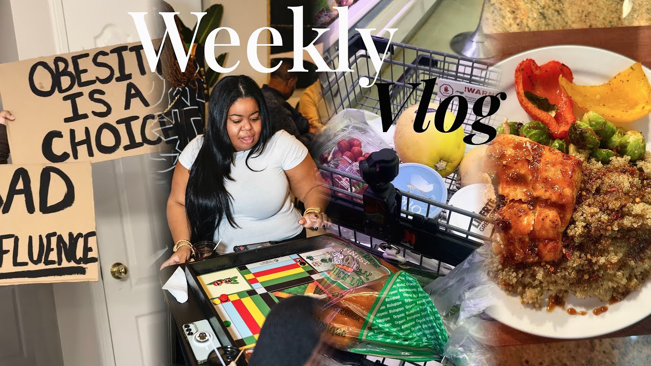VLOG | I’m Done Feeling This Way😩 | Getting My Health Together 🌿 Grocery Run & Creative Director BTS