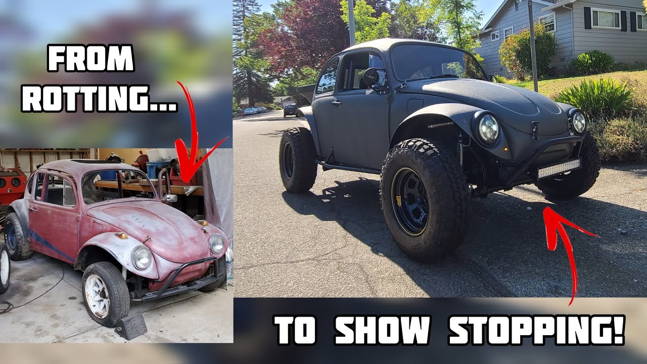 BUILDING A VW BAJA BUG IN 10 MINUTES!