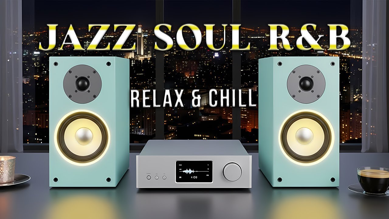 Smooth Jazz & Soulful R&B 🎧 – Relaxing Instrumental Music for Stress Relief & Focus ✨