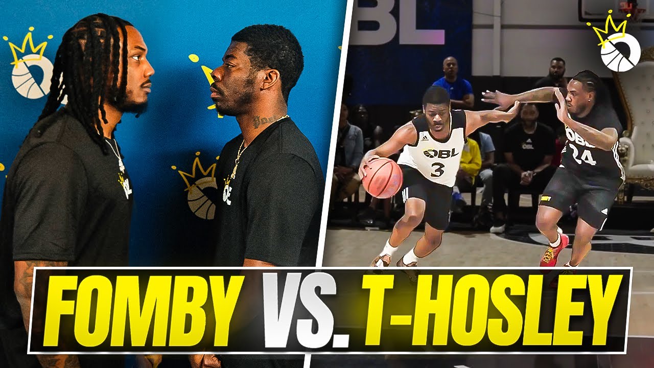 $20,000 1v1 in Front of Tracy McGrady!!! | Fomby vs. T-Hosley