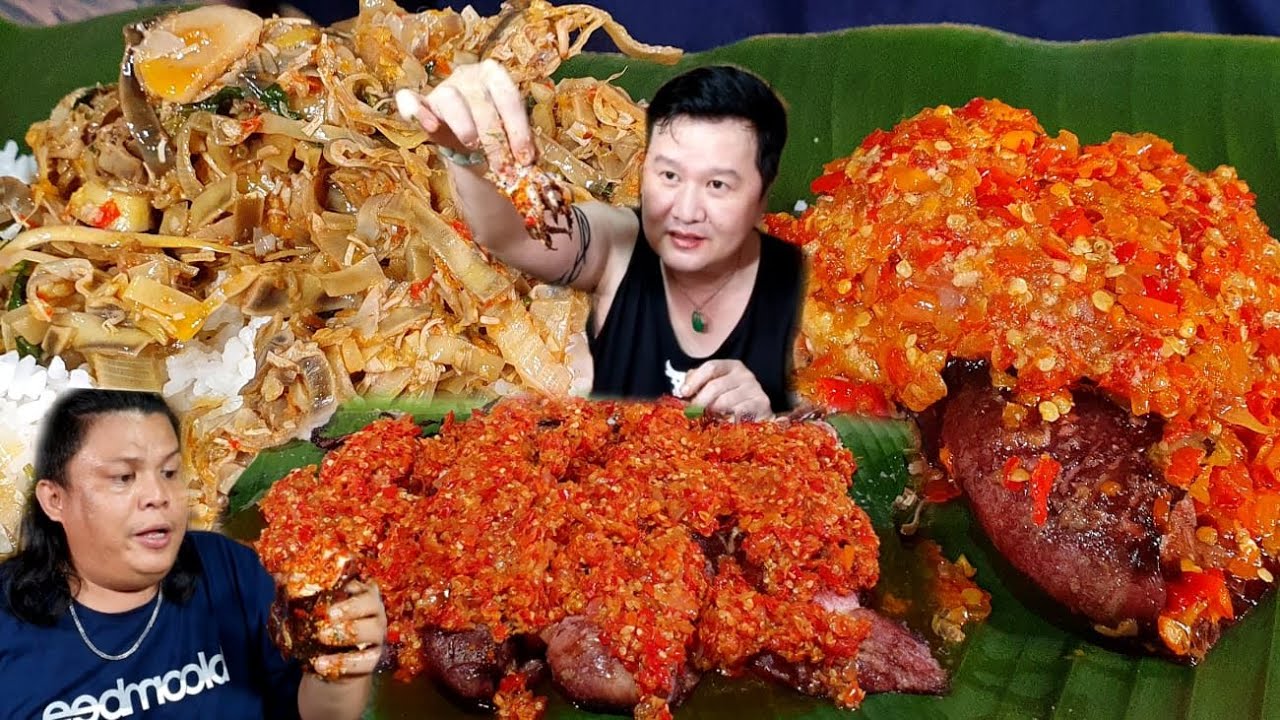 CUMI BAKAR RICA,,AMA JANTUNG PISANG WOKU,,AMBYAR DIET !!