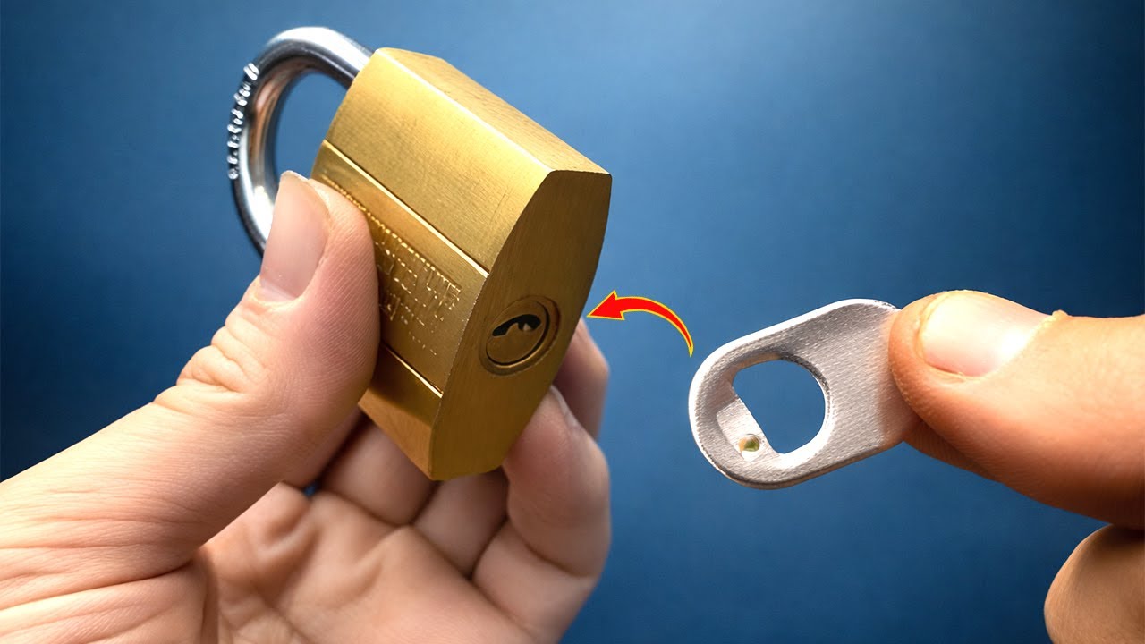 Этот секретный трюк поможет вам мгновенно открыть все замки без ключа! Полезные советы для самостоят