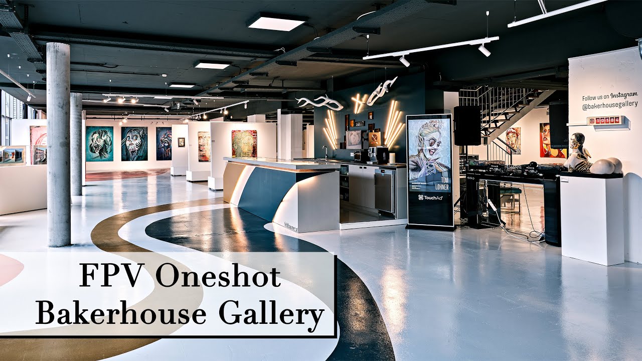 Bakerhouse Gallery | FPV Drone indoor Oneshot of worldclass Art Gallery