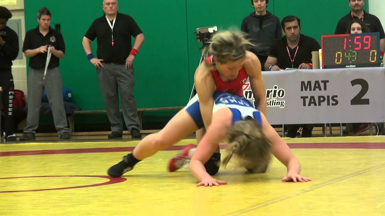 2015 SR ONT Prov FINAL FW48kg Jessica Macdonald (Brock) vs Jade Papke (Guelph)