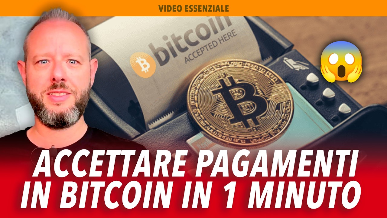 Accettare Pagamenti in Bitcoin in 1 Minuto 🌟