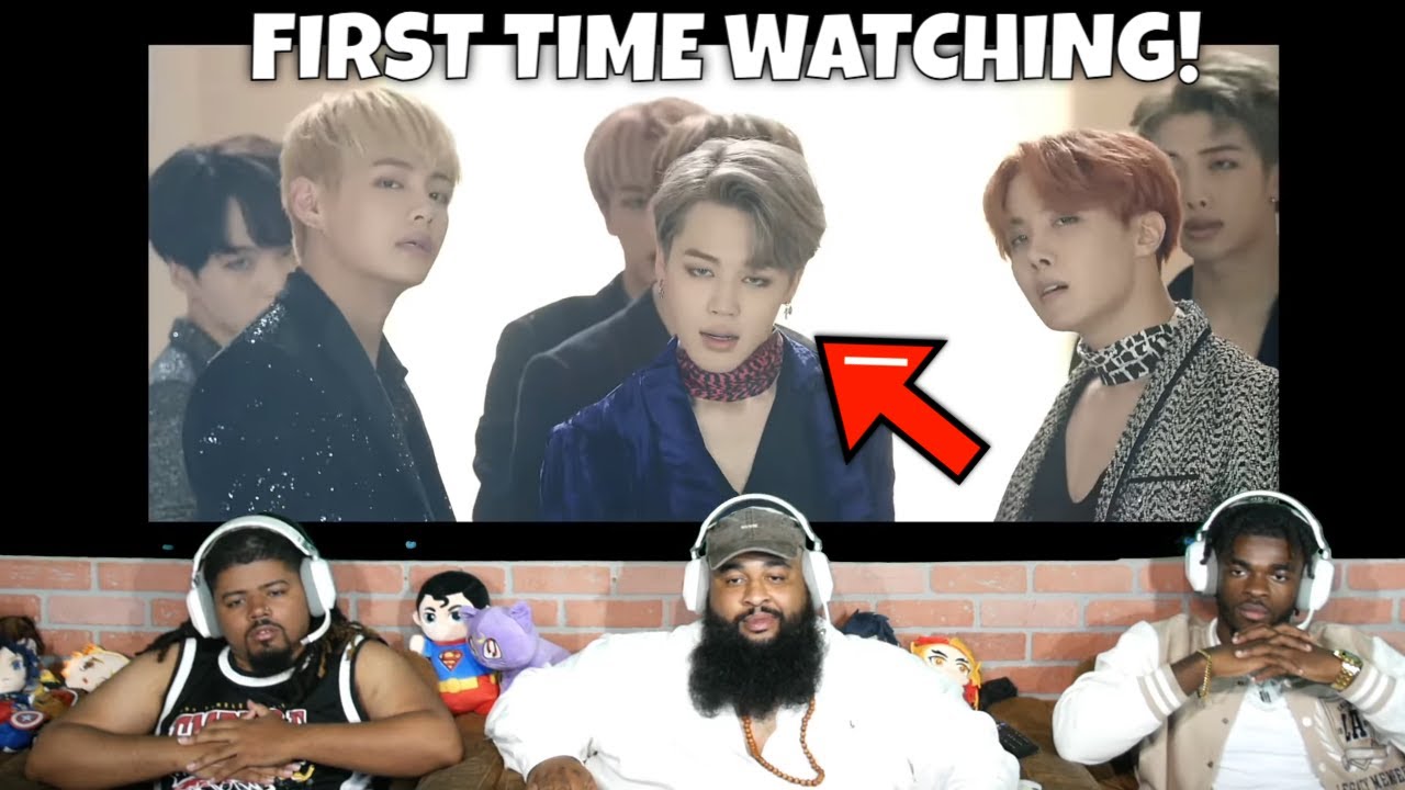 Americans React to BTS For the first Time- Blood Weat and Tears Reaction
