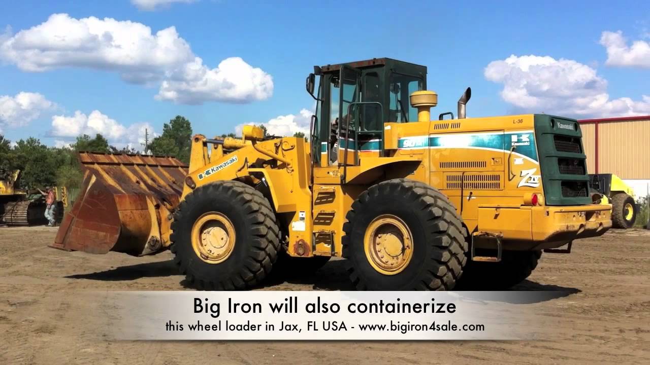 Kawasaki 90Z Wheel Loader Sold by Big Iron Inc